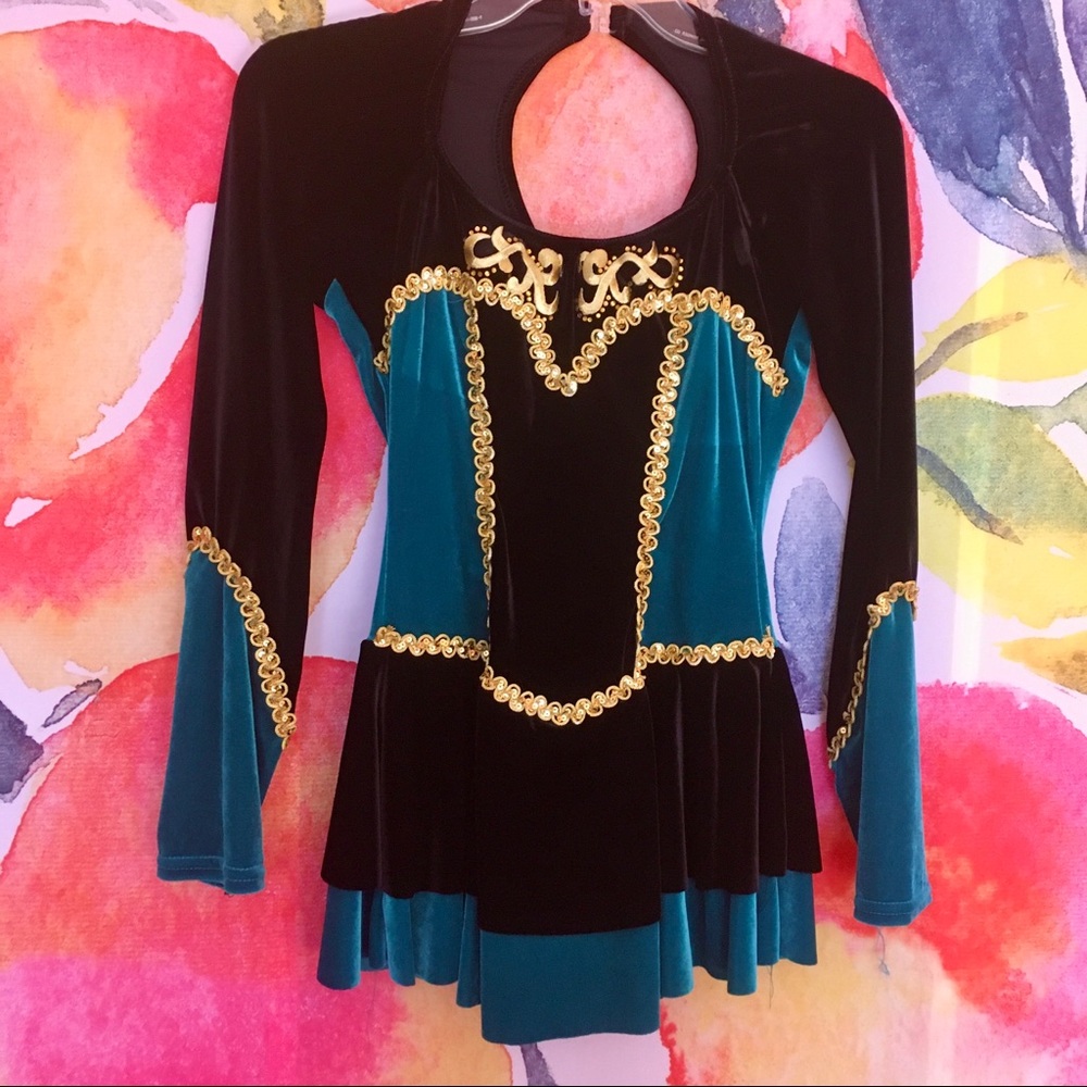 Celtic Irish Step Dance Costume